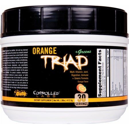 Orange Triad + Greens, Lemon Ice Tea - 418 grams