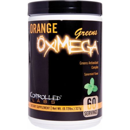 Orange OxiMega Greens, Spearmint Flavor - 327 grams
