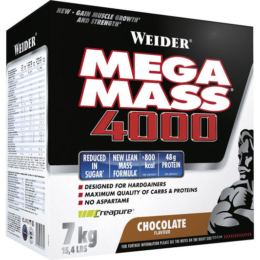 Mega Mass 4000, Chocolate - 7000 grams