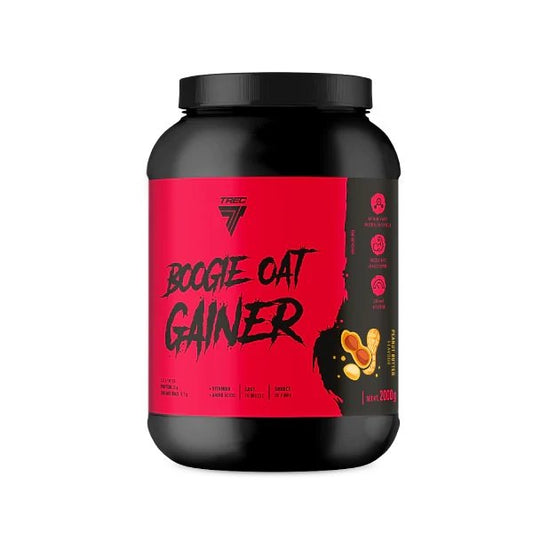 Boogie Oat Gainer, Peanut Butter - 2000 grams
