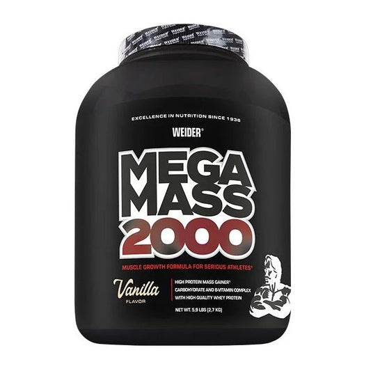 Mega Mass 2000, Vanilla - 2700 grams