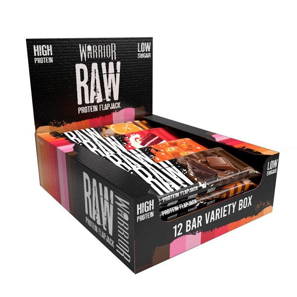 Raw Protein Flapjack, Variety Box - 12 bars